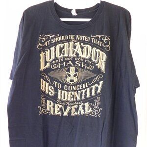 Wrestling Luchador Black XL Shirt